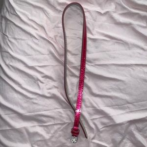 Sparkly Pink Girls Belt